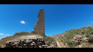 Montredon des Corbières Château Le Castellas en ruine dans lAude France [upl. by Lavona993]