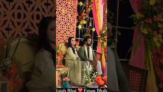 Rajab and eman Last dholki At ghazal Javed Home 😍rajabfamily rajabwedding shorts ytshorts viral [upl. by Enetsirk]