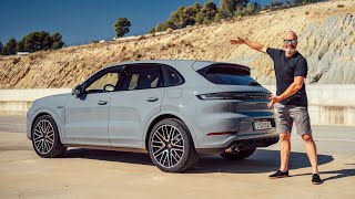 The New Porsche Cayenne STurbo EHybrid Review  4k [upl. by Alamac953]