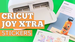 How to make Cricut Joy Xtra Stickers [upl. by Franciscka]