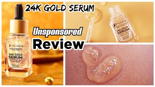 Pilgrim 24K Gold Face Serum Review unsponsored honestreview glowupwitharchna [upl. by Hiltner]