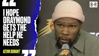 Kevin Durant Reacts to Draymond Greens Indefinite Suspension [upl. by Nauqal]