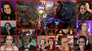 Reactors React To Iron Man Sacrifice Scene From Avengers Endgame Iron Man Death Scene Reaction [upl. by Maddocks]