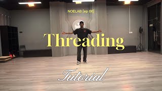 Hip hop Dance tutorial threading  Noelab 13 [upl. by Claudie]