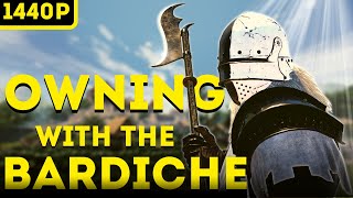 Owning With The Bardiche  MORDHAU GAMEPLAY in 1440p [upl. by Ress]