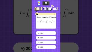 Quiz 2  Test Your Knowledge  Dinesh Sir mhtcet maths mhtcet2024 quiz maharashtraboard [upl. by Palmore]