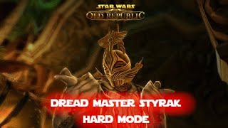 SWTOR 61 Dread Master Styrak Hard Mode 8 man [upl. by Gillespie]