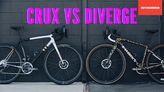 Crux vs Diverge Which is the Better Gravel Bike [upl. by Aidile189]