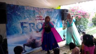 SHOW INFANTIL FROZEN ELSA Y ANA 57447246 [upl. by Nazarius]