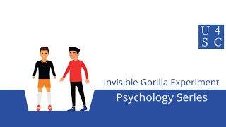 Selective Attention Invisible Gorilla Experiment See Through Your Focus  Psychology Series [upl. by Nanoc]