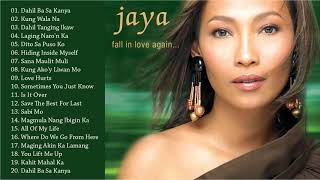 Jaya Tagalog Love Songs Jaya Best Songs Nonstop Collection Jaya Full Album 2020 [upl. by Olinde]