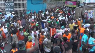 SMALL AXE BAND  ST KITTS JOUVERT 2013 [upl. by Akinehs170]