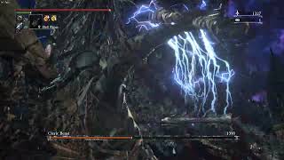 Bloodborne ShadPS4  Reshade  Cleric Beast Boss Fight [upl. by Lukash]