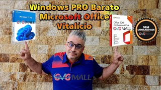 ATIVAÇÃO DO WINDOWS 10 ou 11 PRO OEM Permanente 🔥 Office 2019 Professional Plus SEM Mensalidade [upl. by Milka]