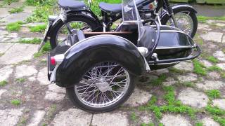 Nimbus Motorcycle 1952 Danish Oldtimer bike in HD [upl. by Beatrix]