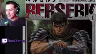 💀Berserk manga 0008 REWATCH stream de twitch👹 [upl. by Koerner258]