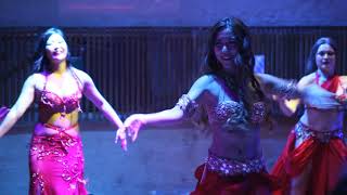 Boshret Kheir  Hussain Al Jassm i  Shaabi Bellydance Hyein amp Navah in Seoul Korea 샤비 벨리댄스 혜인과 나바 [upl. by Airamahs]