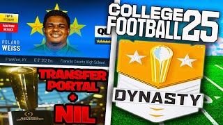 EVERYTHING We Know About DYNASTY MODE in College Football 25 [upl. by Ezri]