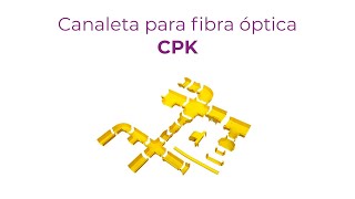 Canaleta plástica para fibra  Keynet Systems [upl. by Welcy]