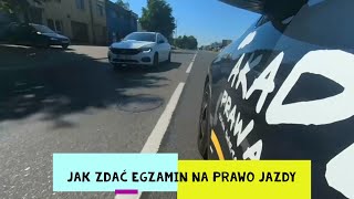 Jak zdać egzamin na prawo jazdy kat B [upl. by Terrej]