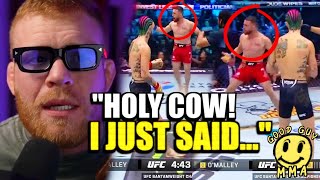 Sean OMalley Coach REVEALS What He Said to Anger Merab Dvalishvili at the Start of UFC 306 Fight [upl. by Zeena]