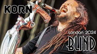 Korn  Blind  Gunnersbury Park  11th Aug 2024 [upl. by Ydda]