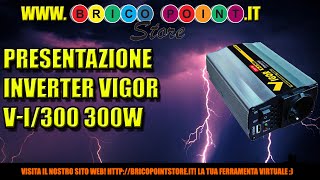 Come trasformare la corrente da 12Volt a 220Volt con i nostri INVERTER [upl. by Airpac689]