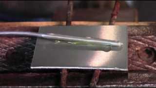 How to Solder or Braze Zinc Plates at Half the Melting Point of Zinc [upl. by Trellas]