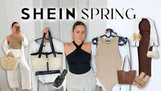 SHEIN SPRING HAUL 2024  Vacation Outfits SpringSummer Must Have Basics amp How to Dress Expensive [upl. by Eadie]