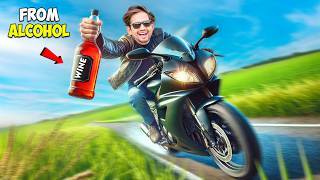 Running Bike From Alcohol  दारू से चला दी गाड़ी 😳 [upl. by Aksel]