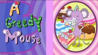 A Greedy Mouse story  bedtime story for kids in english  short cartoon [upl. by Bennink906]