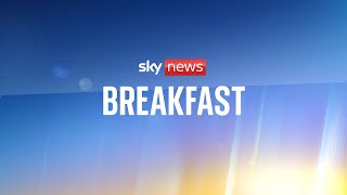 Watch Sky News Breakfast live Kremlin criticises President Joe Biden for adding quotfuel to the firequot [upl. by Ennayelhsa]