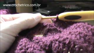 Crochê  Casaquinho para Bebê em Ponto Pipoca 6 à 8 Meses  Parte 0205 [upl. by Mychal]