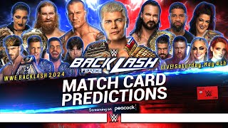 WWE Backlash 2024  Early Card v3 [upl. by Nitsrik]