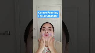 Cerave Foaming Facial Cleanser [upl. by Cony665]