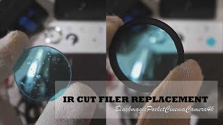 Blackmagic Pocket Cinema Camera 4k IR Filter Replacement [upl. by Ted349]