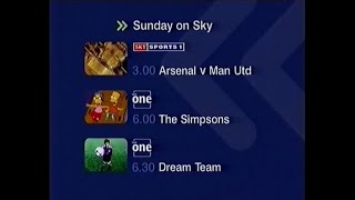 Football on Sky Sports amp Sky TV Promos September 2000 [upl. by Carnay]