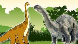 Brontosaure le plus grand dino herbivore  Dinosaures pour enfants  Je suis un dinosaure [upl. by Adoh462]