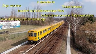 UBahn Berlin  Züge der U5 zwischen BiesdorfSüd und Elsterwerdaer Platz [upl. by Kleeman]