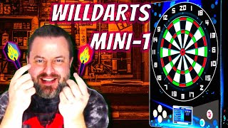 WillDarts Mini1 Soft Tip Electronic Dart Board Review Check out the added monitor [upl. by Letram315]