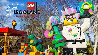 Legoland Full Walkthrough  Every Area Ride and Attraction March 2022 4K Ultra Wide [upl. by Cleodal310]