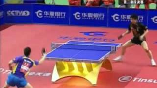 ZHANG Jike 张继科 vs MA Long 马龙 5  2010 Championship Men Trialout 2 [upl. by Schuler]