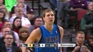 Dirk Nowitzki Full Highlights at Trail Blazers 20131207  30 Points 7 AST Clutch [upl. by Ridglea517]