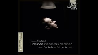 Franz Schubert An Schwager Kronos Matthias Goerne [upl. by Olympia]