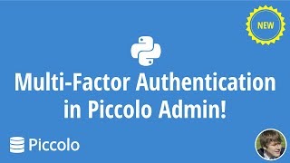 Piccolo Admin  Multifactor Authentication [upl. by Hanas651]