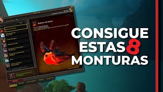 🔥Monturas 🔥FACILES de conseguir WoW ≫ DRAGONFLIGTH ⭐ [upl. by Royden]