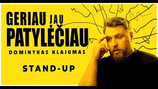 KLAJUMO STAND UP  Geriau jau patylėčiau 2024 [upl. by Lupita582]