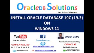 How to Install Oracle Database 19c on windows 11  Connection with SQL Developer and Toad  Bangla [upl. by Richel]