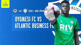 NYOUTH LEAGUE MD2 OYOMESI FC U19 VS ATLANTIC BUSINESS FC [upl. by Kcirej]