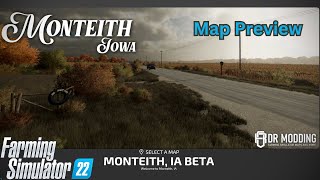 Monteith Iowa Map Preview [upl. by Esadnac403]